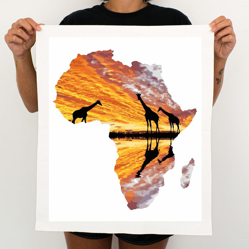 Africa - Painting By Numbers