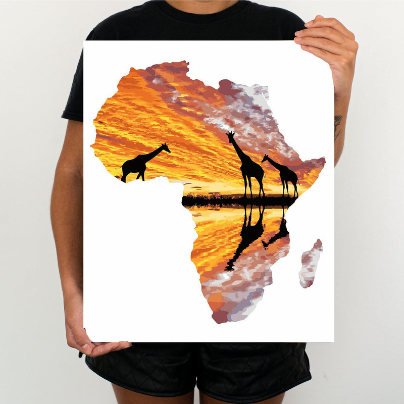 Africa - Painting By Numbers