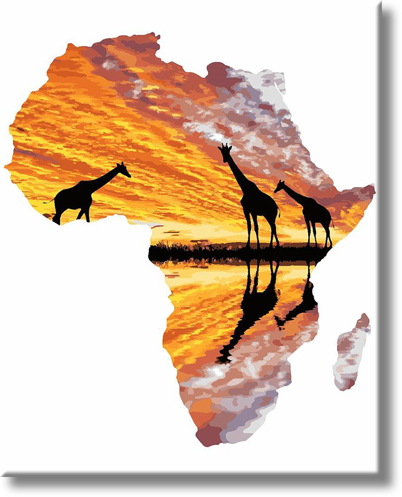 Africa - Painting By Numbers