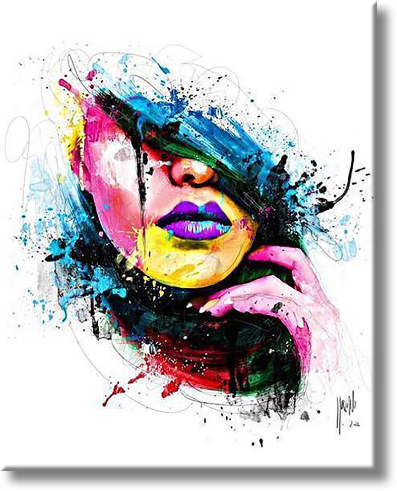 Colorful Lady - Painting By Numbers