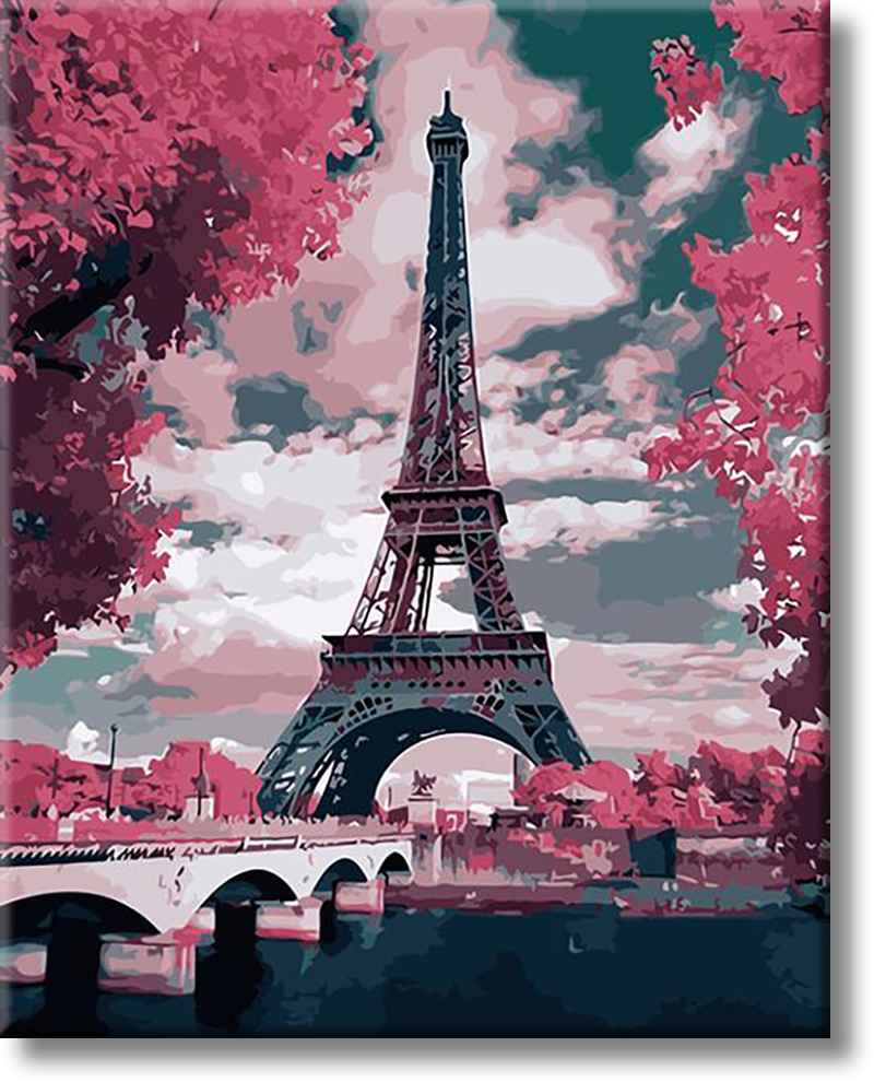 Eiffel Tower - Painting By Numbers