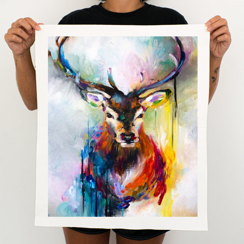 Color Deer - Painting By Numbers