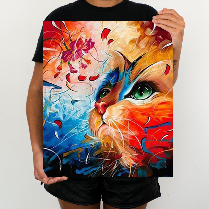 Dreaming Cat - Painting By Numbers