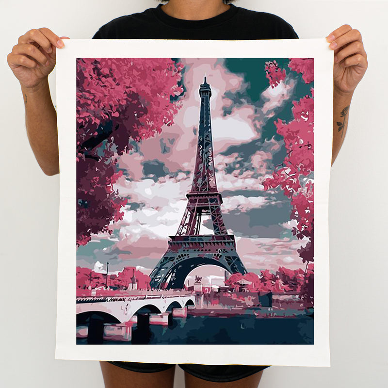 Eiffel Tower - Painting By Numbers