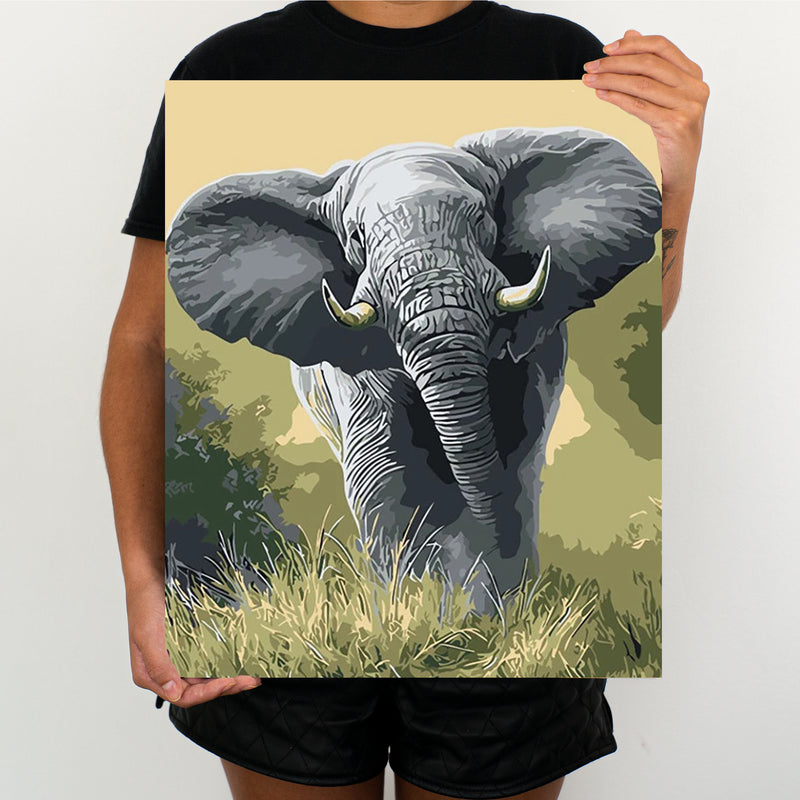 Elephant - Painting By Numbers