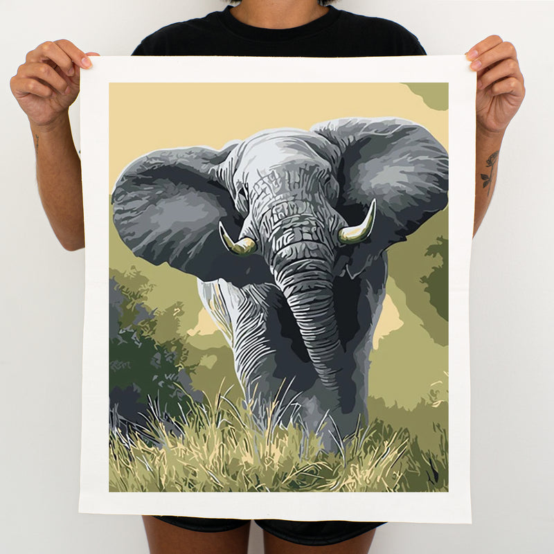 Elephant - Painting By Numbers