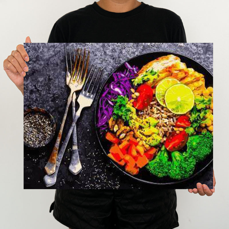 Healthy Food - Painting By Numbers