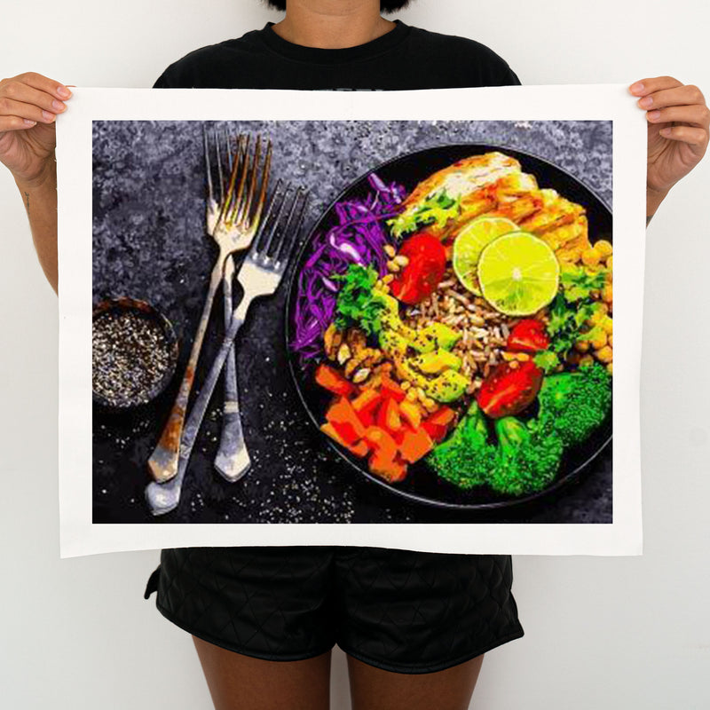 Healthy Food - Painting By Numbers