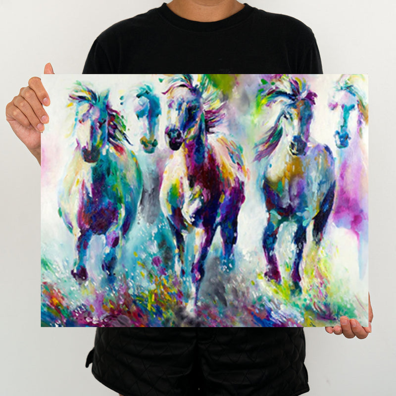 Herd Of Horses - Painting By Numbers