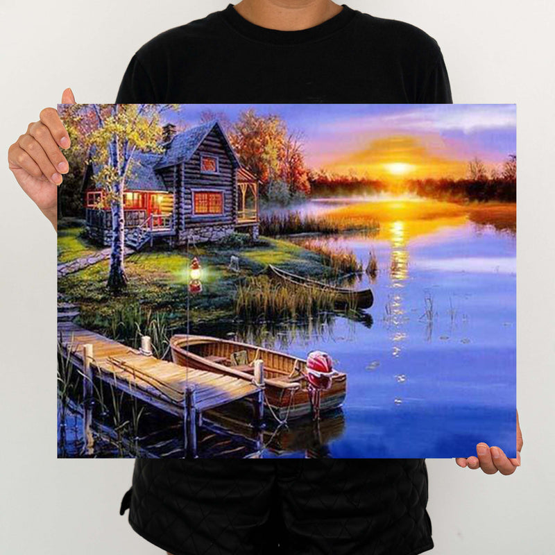 Lake House - Painting By Numbers