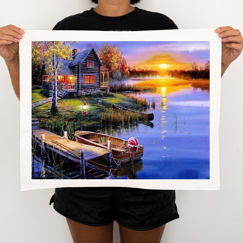 Lake House - Painting By Numbers