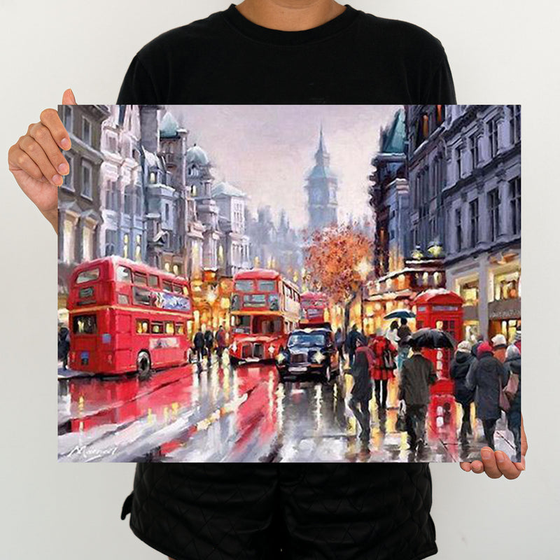 London In The Evening - Painting By Numbers