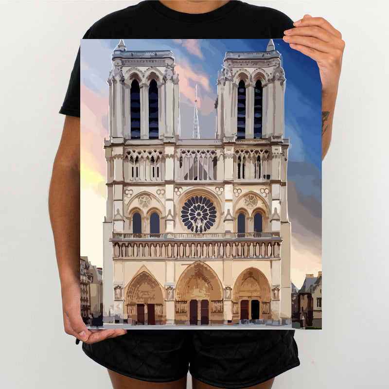 Notre Dame - Painting By Numbers