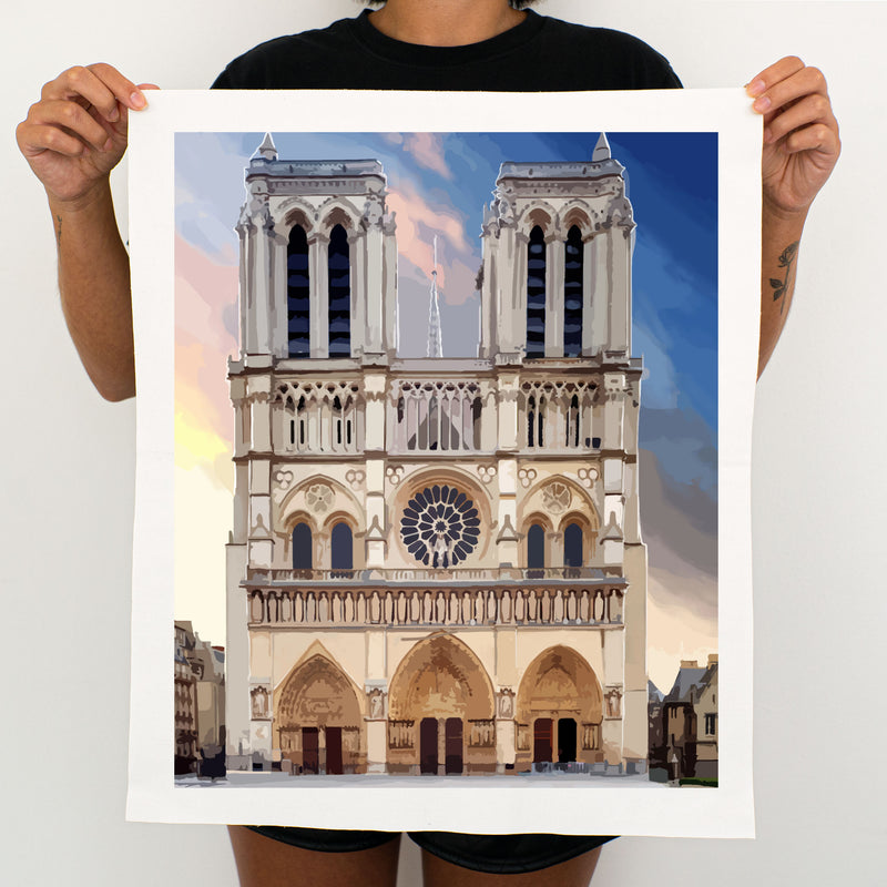 Notre Dame - Painting By Numbers