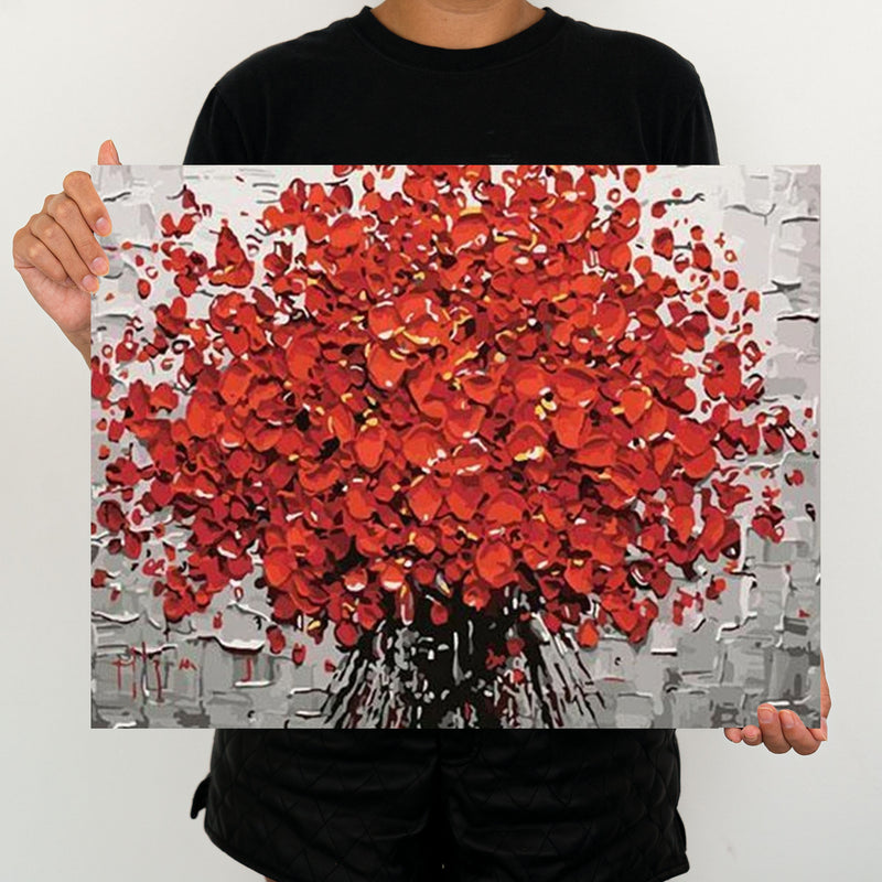 Red Boquet -  Painting By Numbers