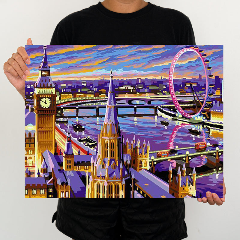 Skyline London -  Painting By Numbers