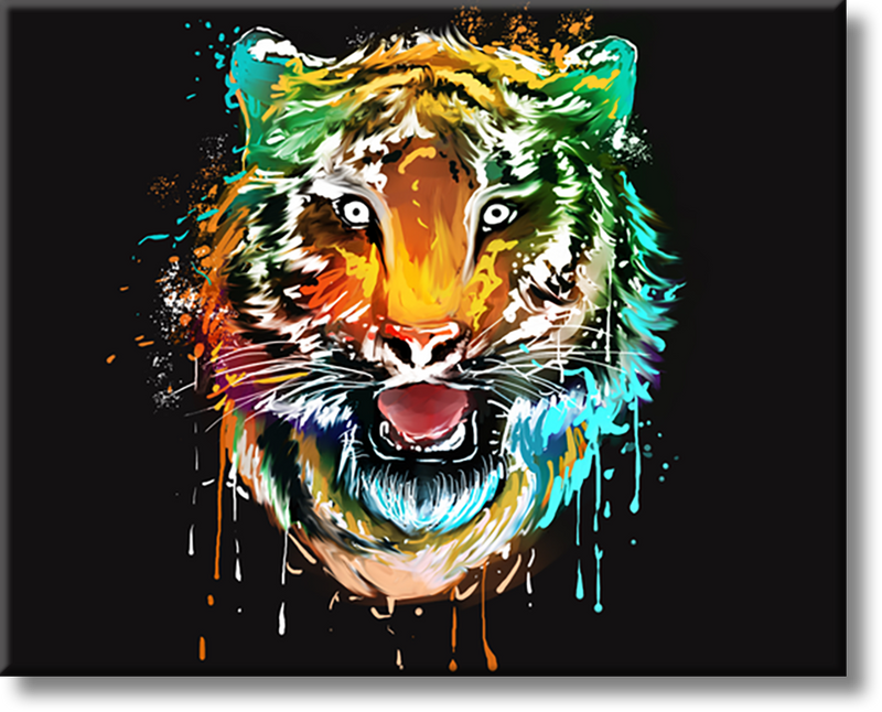 Color Tiger - Painting By Numbers