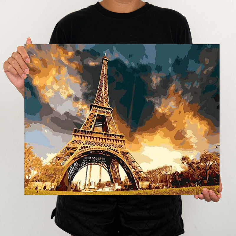 Eiffel Tower - Painting By Numbers