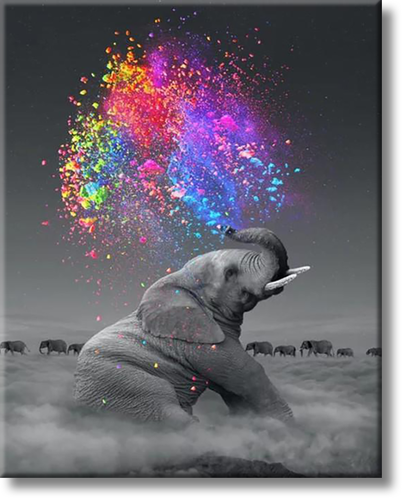 Elephant - Painting By Numbers