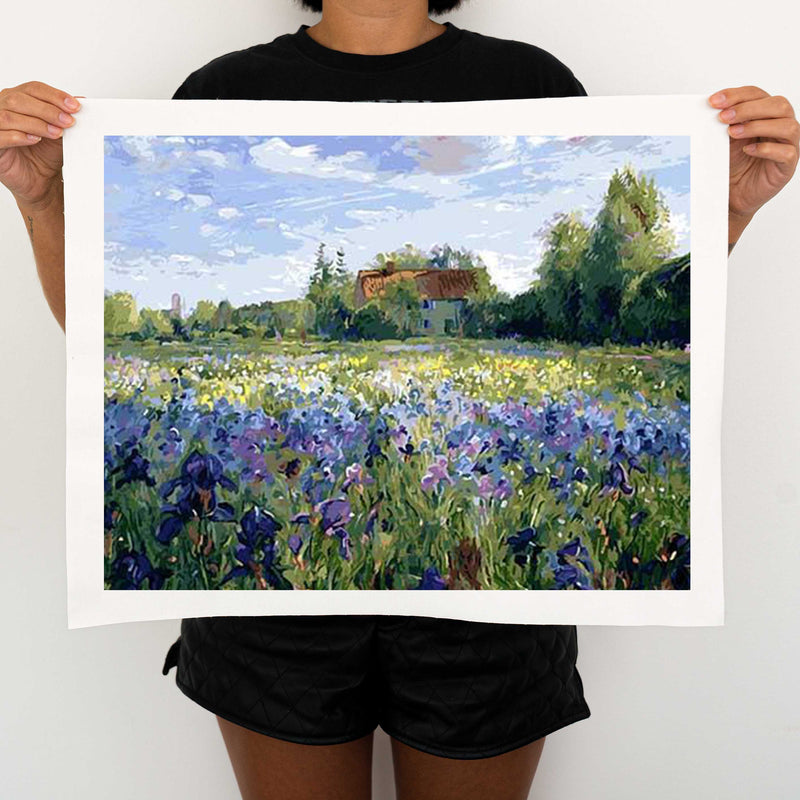 Flower Meadow - Painting By Numbers