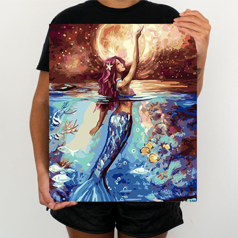 Mermaid - Painting By Numbers