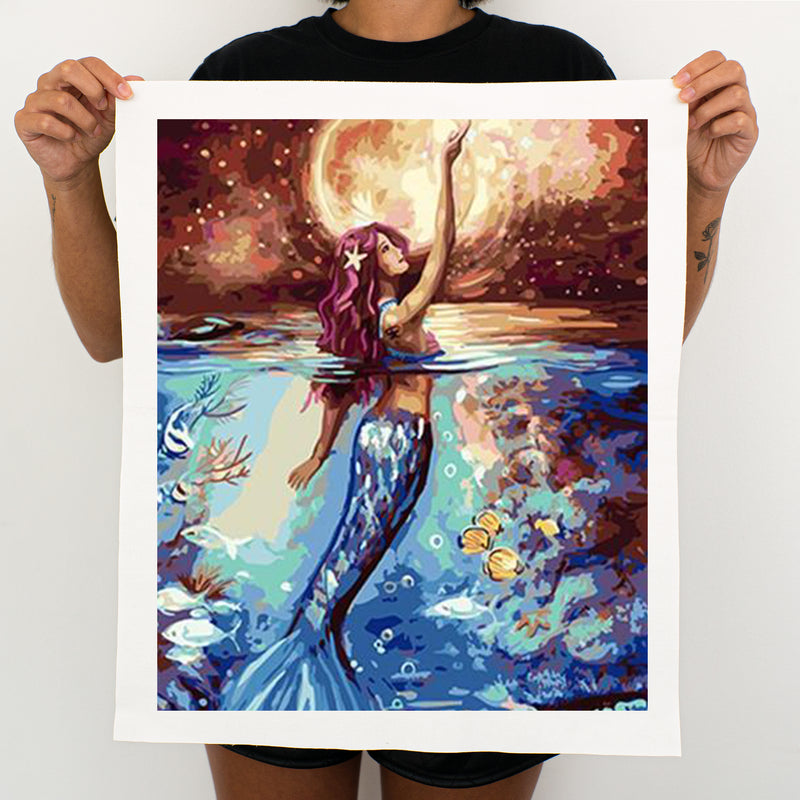 Mermaid - Painting By Numbers