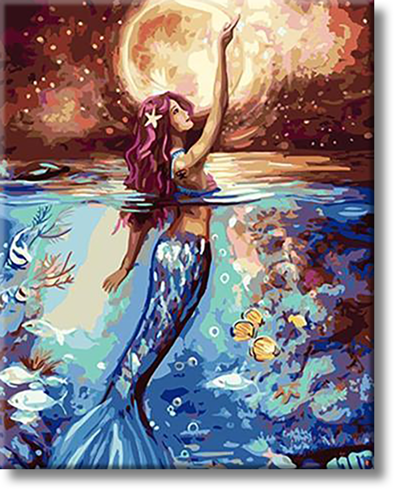 Mermaid - Painting By Numbers