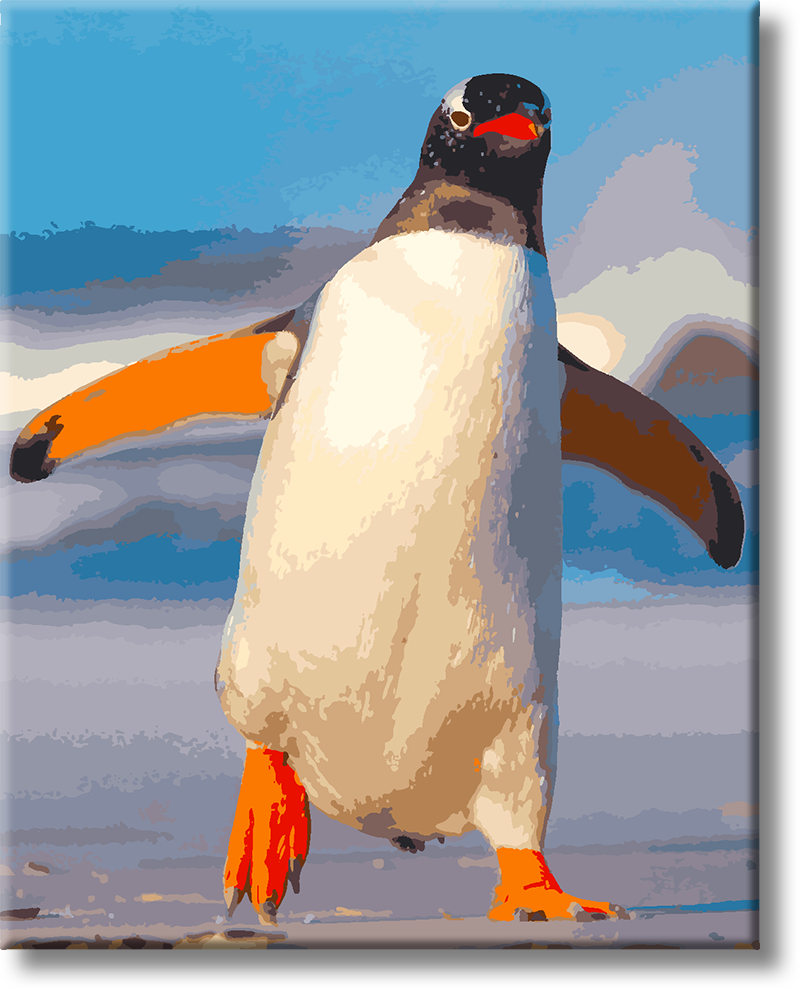 Penguin - Painting By Numbers