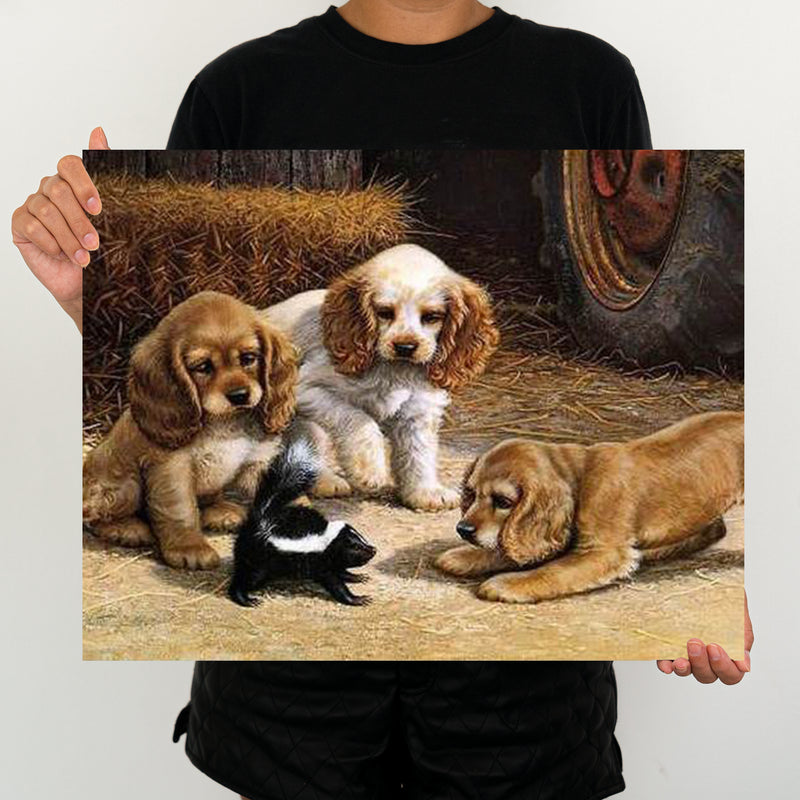 Puppies - Painting By Numbers