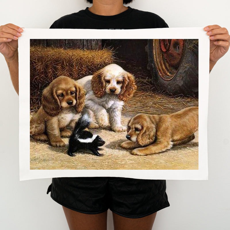 Puppies - Painting By Numbers