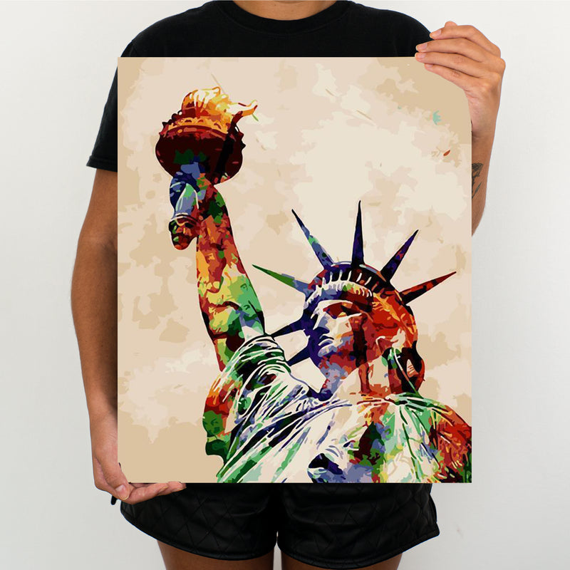 Statue of Liberty - Painting By Numbers