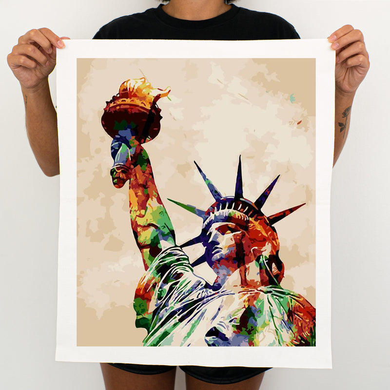 Statue of Liberty - Painting By Numbers