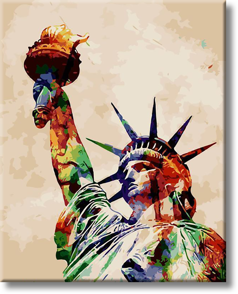 Statue of Liberty - Painting By Numbers