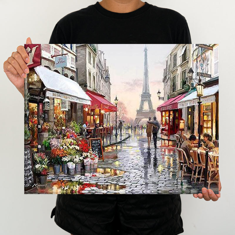 Streets Of Paris - Painting By Number