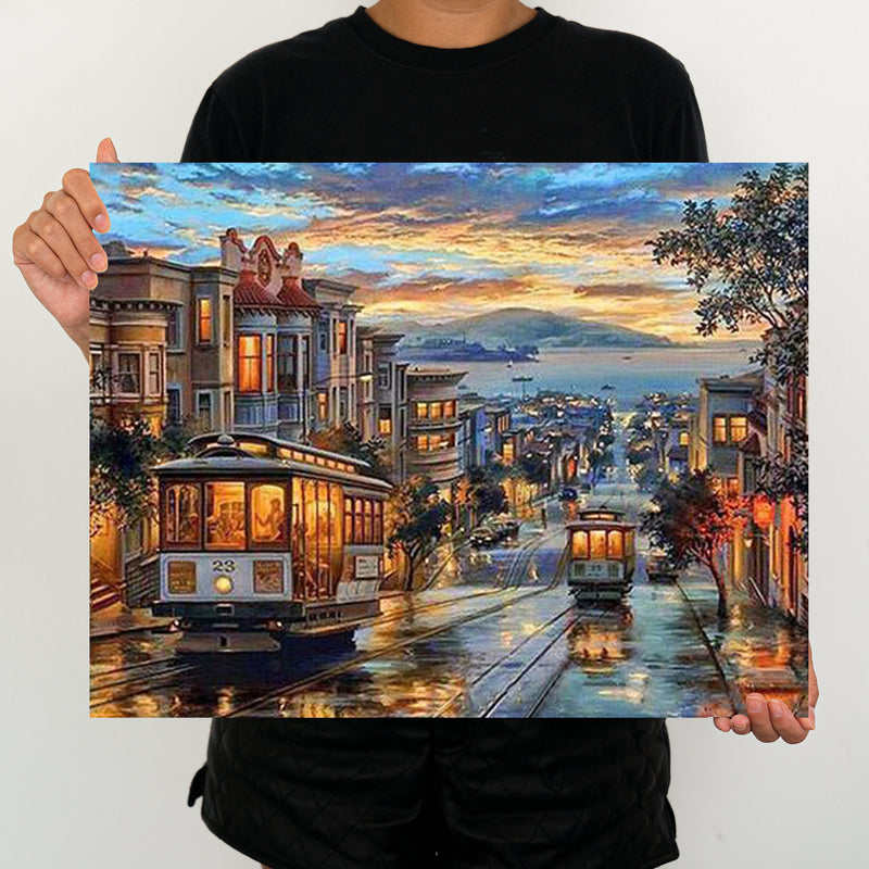 Streets Of San Francisco - Painting By Number