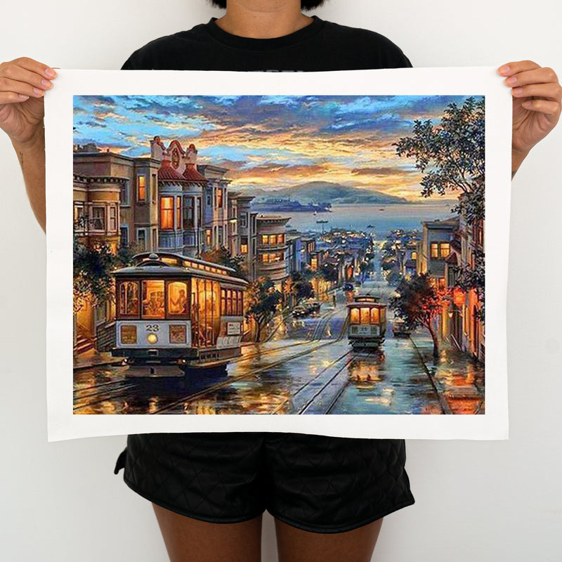 Streets Of San Francisco - Painting By Number