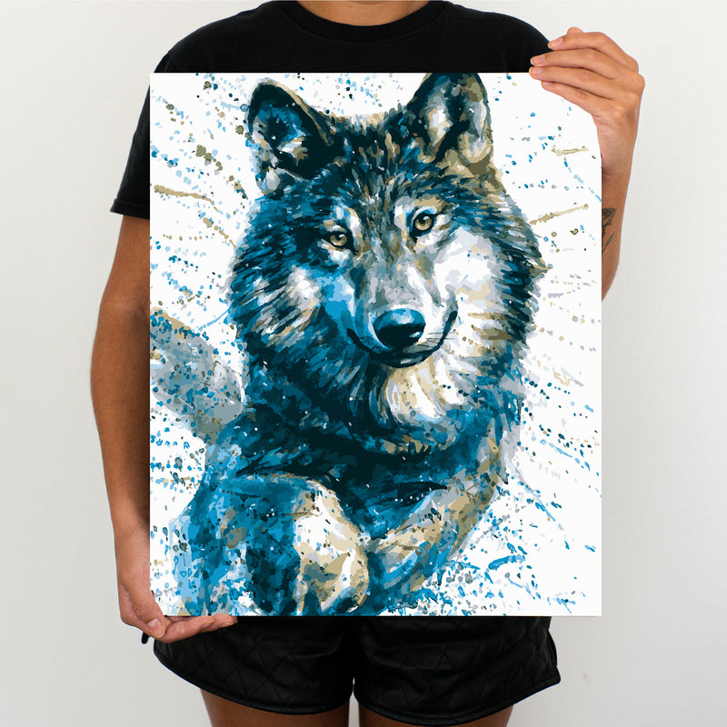 Sweet Wolf - Painting By Numbers