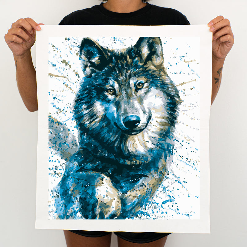 Sweet Wolf - Painting By Numbers