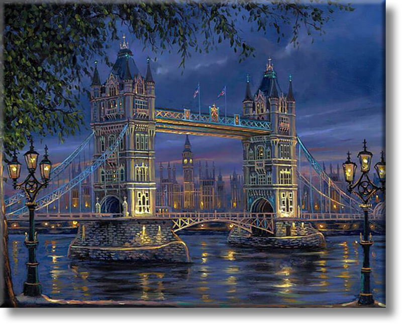 Tower Bridge - Painting By Number