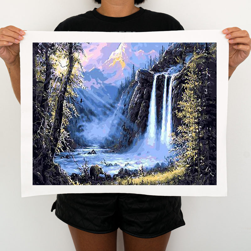 Waterfall - Painting By Numbers