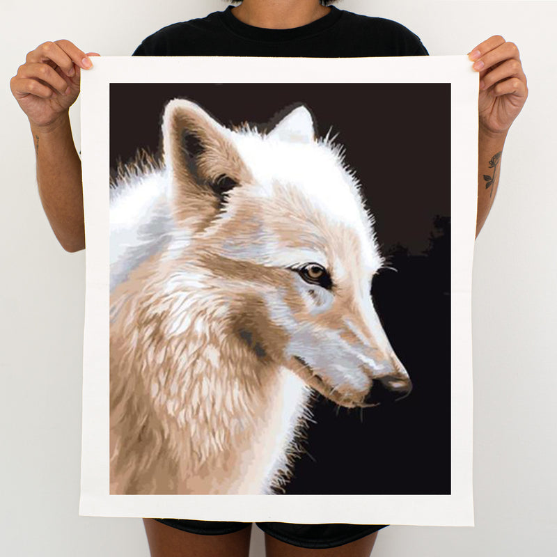 Wolf - Painting By Numbers